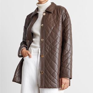 Who What Wear leather jacket